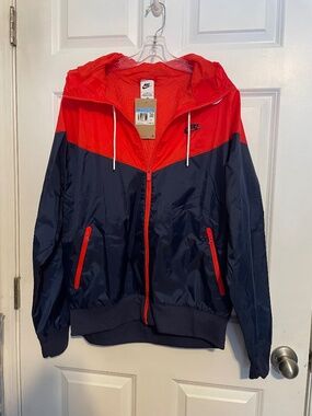 Nike Men’s Jacket Red and Blue Size Medium from Cobra Kai NWT